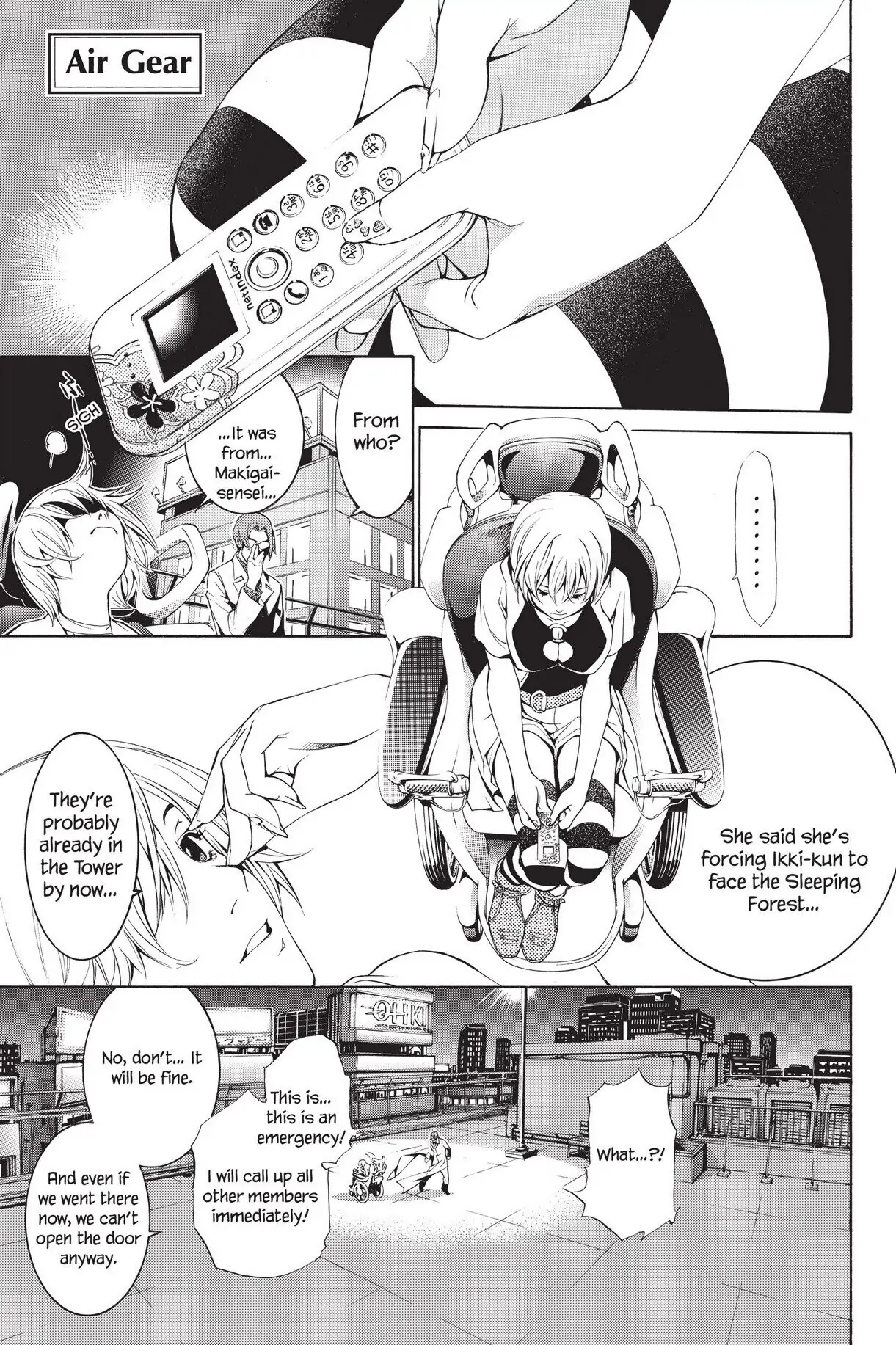 Air Gear Chapter 151 image 01